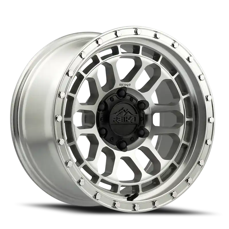 Fast Shipping Reika Rambler R35 RW 17x9 -12 6x139.7mm 106.1mm Machined Raw Aluminum