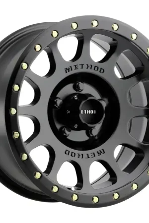 Method MR305 NV 20x10 -18mm Offset 5x5 94mm CB Matte Black Wheel Factory Price