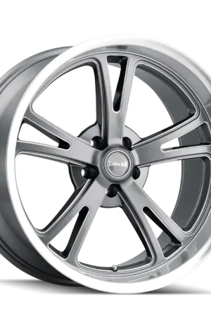 Ridler 606 Gloss Grey Machined 20x10 5x127 0mm 83.82mm Secure Checkout