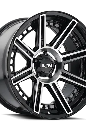Certified Ion 149 Gloss Black Machined 20x9 6x139.7 x12mm 106.1mm