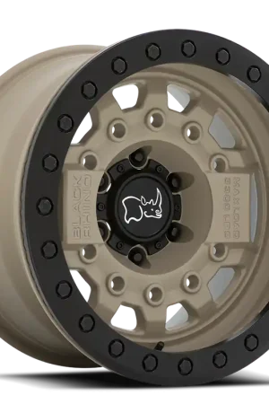 Factory Price Black Rhino Avenger Beadlock DS 17x8.5 -30 6x139.7mm 112.1mm Desert Sand Black Hardware