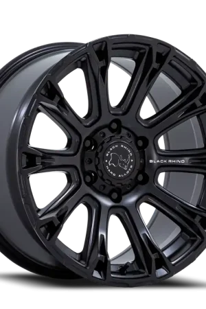 Black Rhino Diamondback MX 20x9 -12 5x127mm 71.5mm Matte Black Free Delivery