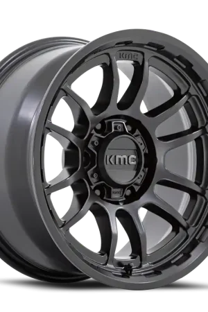 Must Have KMC Wrath KM727 SB 20x9 +0 6x135mm 87.1mm Satin Black