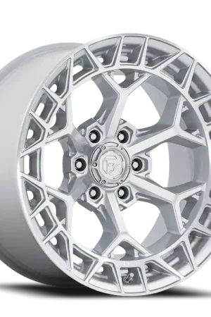 Fuel Charger FC873 SD 20x10 -18 6x135mm 87.1mm Gloss Silver Machined Face Crafted