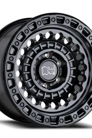 Black Rhino Sentinel MB 17x8.5 +0 6x114.3mm 76.1mm Matte Black Crafted