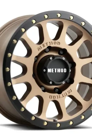 Method MR305 NV HD 18x9 +18mm Offset 8x6.5 130.81mm CB Method Bronze/Black Street Loc Wheel Place Order
