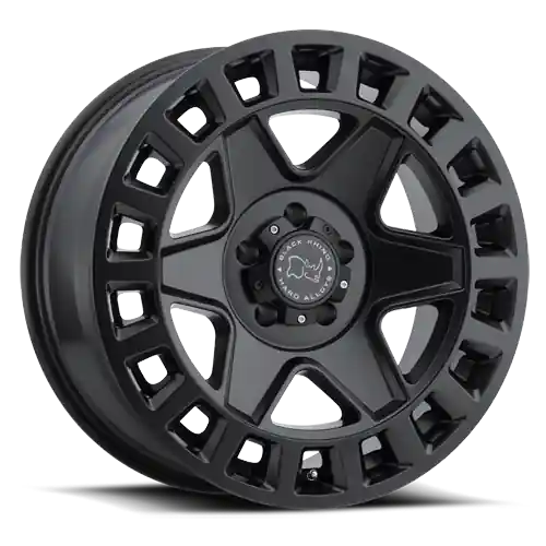 Black Rhino York BK 17x8 +35 5x120mm 76mm Matte Black Certified