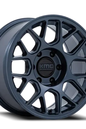 Trending KMC Hatchet KM730LX 17x8.5 -10 5x127mm 71.5mm Metallic Blue