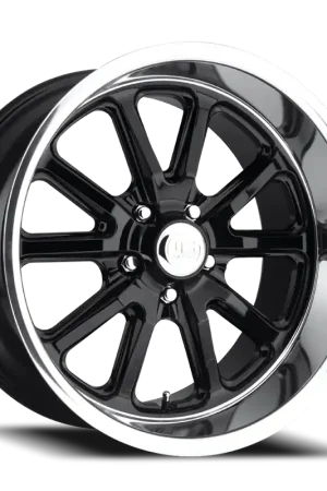 US Mags Rambler U121 17x7 +1 5x114.3mm 72.56mm Gloss Black Time-Limited