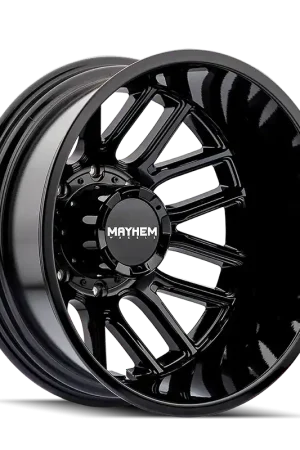 Mayhem Cogent Dually (8107D) Gloss Black 20x8.25 8x165.1 x192mm 121.3mm Must Have