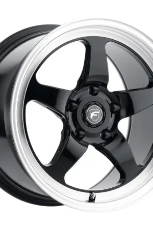 Price Drop Forgestar D5 Drag 17x10 / 5x139.7 BP / ET38 / 7.0in BS Gloss Black Wheel
