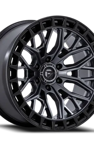 Fuel Sigma FC869 AB 17x9 -12 5x127mm 71.5mm Matte Gunmetal Matte Black Lip Discount