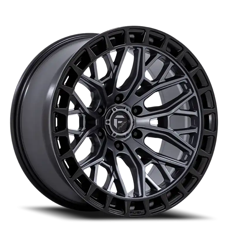 Fuel Sigma FC869 AB 17x9 -12 5x127mm 71.5mm Matte Gunmetal Matte Black Lip Discount