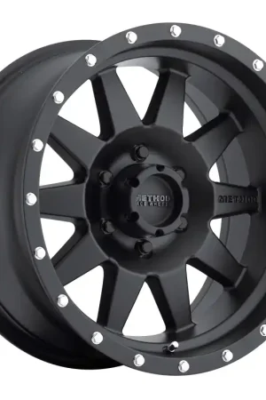 Free Delivery Method MR301 The Standard 17x8.5 0mm Offset 6x135 94mm CB Matte Black Wheel