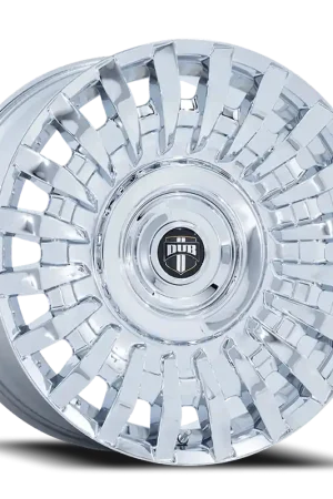 Hot Picks DUB Honcho DC272 CH 24x9 +38 5x115/5x120mm 74.1mm Chrome