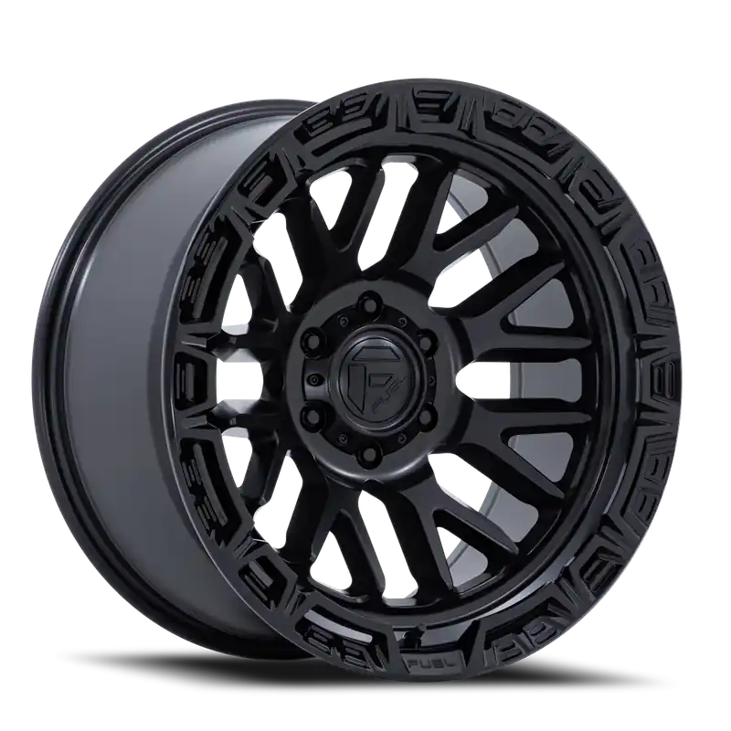 Fuel Rail FC890MB 20x9 +1 5x127mm 71.5mm Matte Black Gloss Black Lip Warranty Included