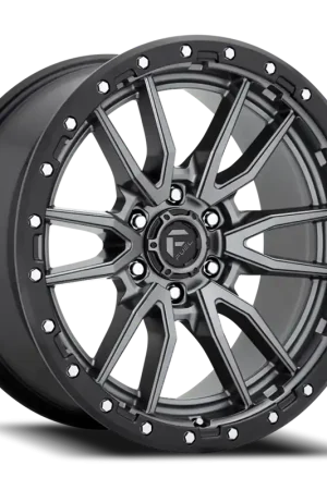 Editor’s Pick Fuel Rebel D680 22x10 -13 6x135mm 87.1mm Matte Gunmetal Black Bead Ring