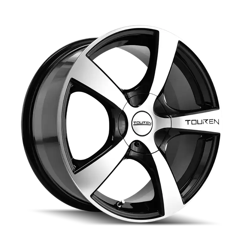 Touren TR9 3190 Gloss Black Machined 18x8 5x112/5x120 40mm 74.1mm Latest