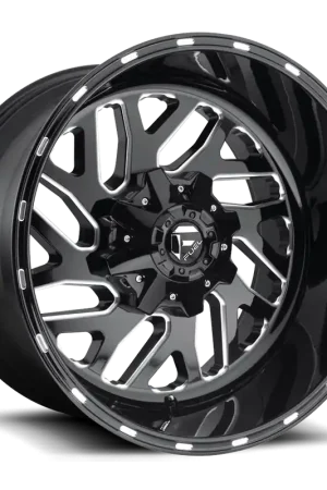 Limited Offer Fuel Triton D581 20x9 +20 6x120/6x139.7mm 78.1mm Gloss Black Milled