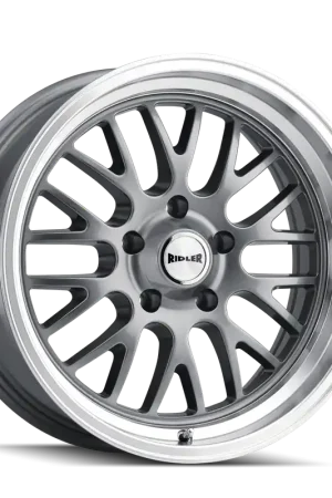 Ridler 607 Gloss Grey Machined 20x8.5 5x127 0mm 83.82mm Grab Now