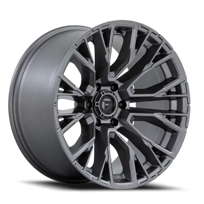 Popular Fuel Rebar 6 D848 20x9 +1 6x135mm 87.1mm Matte Gunmetal