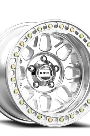 KMC Grenade Crawl Beadlock KM235 SL 18x9 +10 5x127mm 71.5mm Machined Brand New