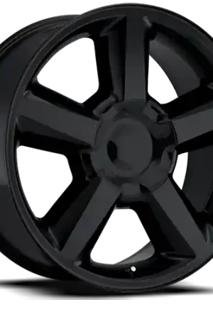 Same Day Shipping Factory Reproductions FR 31 2007 Chevrolet Tahoe Replica GB 22x9 +30 6x139.7mm 78.1mm Gloss Black