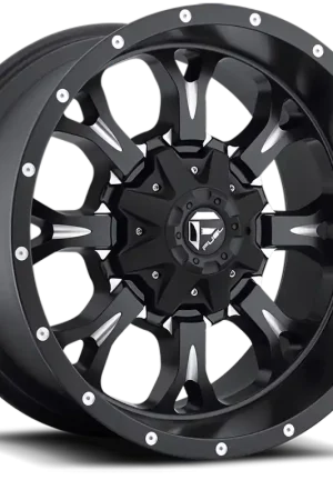Markdown Fuel Krank D517 20x9 +1 5x114.3/5x127mm 78.1mm Matte Black Milled