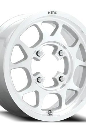 Free Delivery KMC Toro UTV KS136 15x6 +38 4x156mm 115.1mm Machined Silver