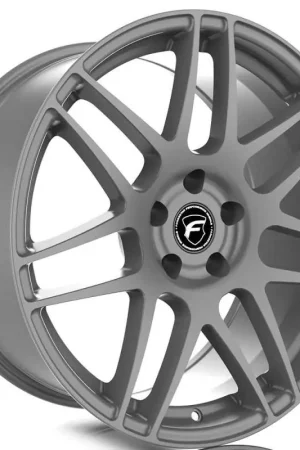 Forgestar F14 18x9 / 5x114.3 BP / ET35 / 6.4in BS Gloss Anthracite Wheel Worldwide Shipping