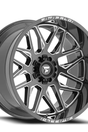 Fittipaldi Offroad Alpha Series FA19BM 20x12 -44 6x135/6x139.7mm 106.2mm Gloss Black Milled New Release