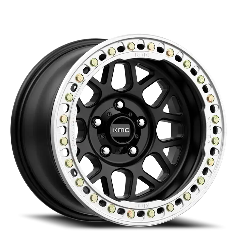 KMC Grenade Crawl Beadlock KM235 SB 18x9 +10 5x127mm 71.5mm Satin Black Don’t Miss Out
