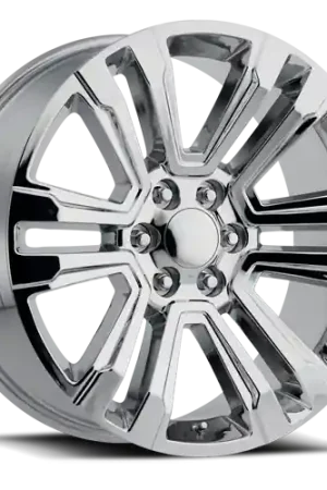 Final Sale Factory Reproductions FR 72 2017 GMC Denali Replica CH 24x10 +30 6x139.7mm 78.1mm Chrome