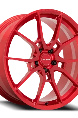 Niche Kanan T113 21x9 +45 5x130mm 71.5mm Brushed Candy Red Place Order