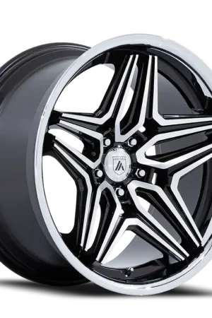 Cheap Asanti Black Label ABL-46 Duke GBM 20x10.5 +18 5x115mm 72.56mm Gloss Black Machined