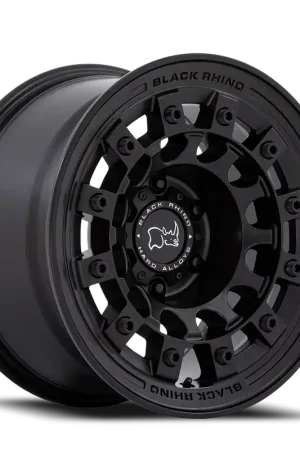 Certified Black Rhino Fuji MB 17x8 +20 5x114.3mm 72.56mm Matte Black