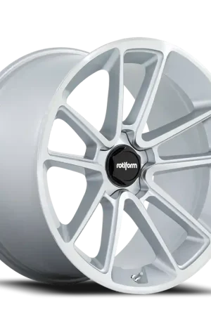 Best Price Rotiform BTL R192 22x10 +30 5x112mm 66.56mm Gloss Silver Machined Face