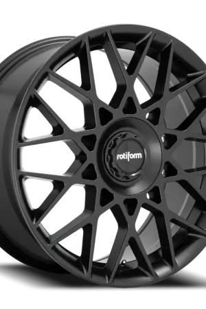 Direct From Manufacturer Rotiform BLQ-C R165 19x8.5 +35 5x112mm 66.56mm Satin Black