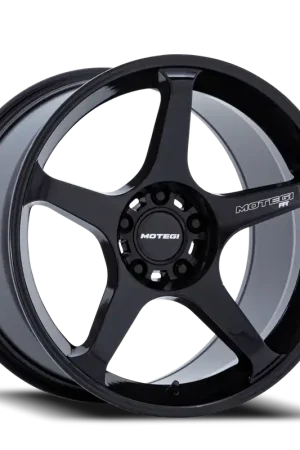 Get Yours Motegi MR159 Battle V BX 17x9.5 +35 5x114.3mm 72.56mm Gloss Blackbird Metallic