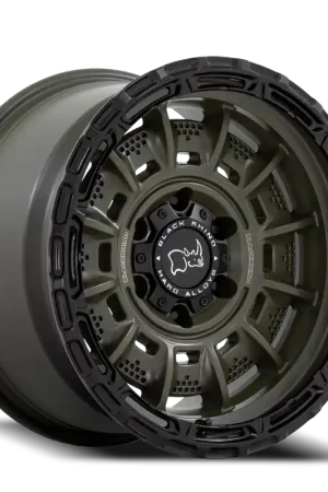 Hot Deal Black Rhino Legion GR 17x9 +0 5x127mm 71.5mm Olive Drab Green Black Lip