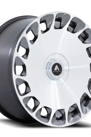 Next Day Delivery Asanti Black Label Aristocrat ABL-45 GP 24x10 +35 5x120mm 72.56mm Gloss Platinum Bright Machined Face