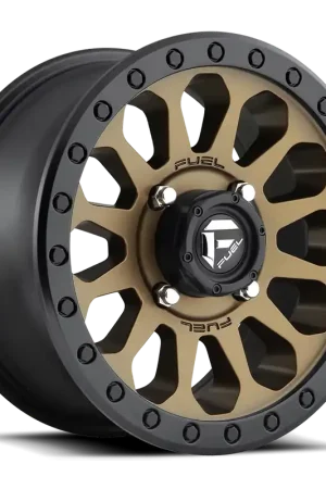 Fuel Vector UTV D600 15x7 +13 4x156mm 132mm Bronze Black Bead Ring Trusted Brand
