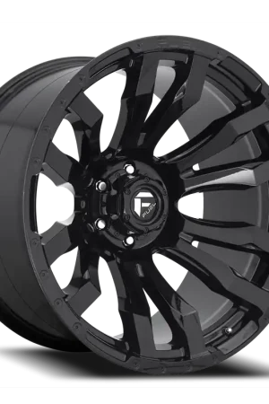 No Minimum Order Fuel Blitz D675 22x12 -44 5x127mm 71.5mm Gloss Black