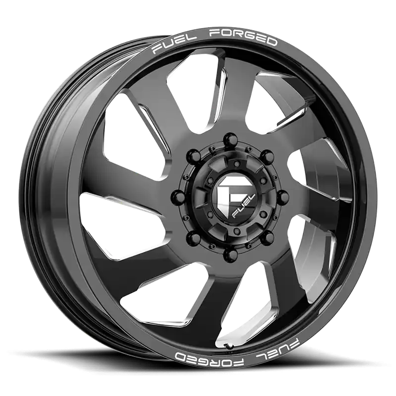 Super Sale Fuel FF39D Dually DD39 BK 20x8.25 +105 8x200mm 142.2mm Gloss Black Milled