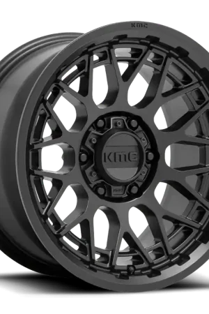 KMC Technic KM722 SB 17x8.5 +18 6x135mm 87.1mm Satin Black Price Drop
