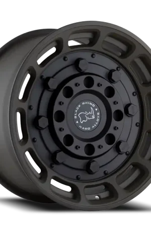 Black Rhino Warthog ODG 17x8.5 +0 6x139.7mm 112.1mm Matte Olive Drab Green Black Center Today Only