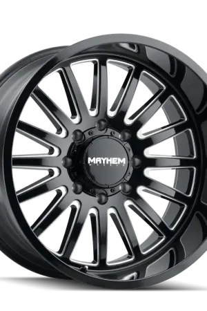 Mayhem Utopia 8114 Gloss Black Milled 20x9 6x139.7 0mm 106mm High Quality