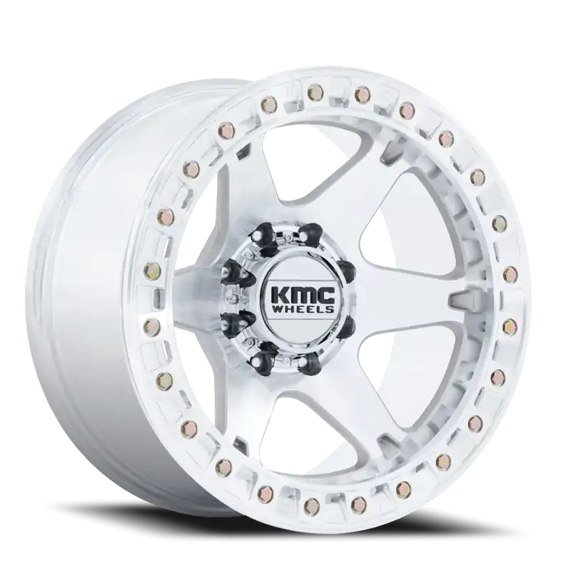 KMC VI Beadlock KM238 MS 17x9 +1 6x135mm 87.1mm Machined Silver Must Have