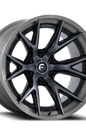 Fuel Catalyst FC402BT 24x12 -44 6x139.7mm 106.1mm Gloss Black Brushed Dark Tint Must Have