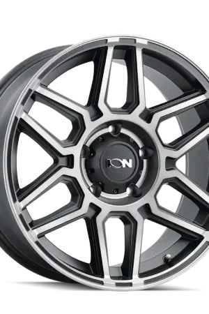 Ion 146 Matte Black Machined With Dark 20x9 6x139.7 0mm 106mm Limited Edition